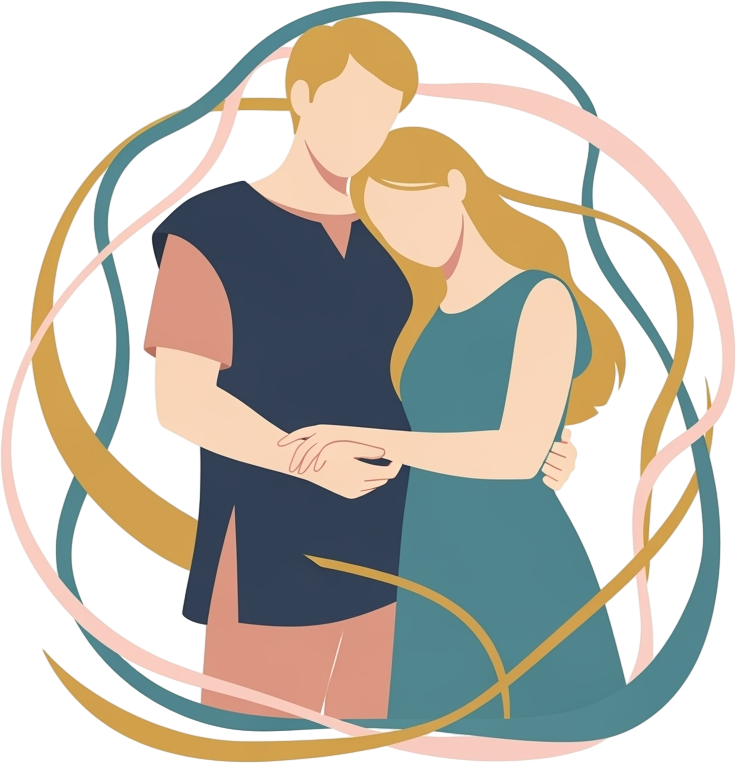 ouple in IFS Couples Therapy learning about parts work